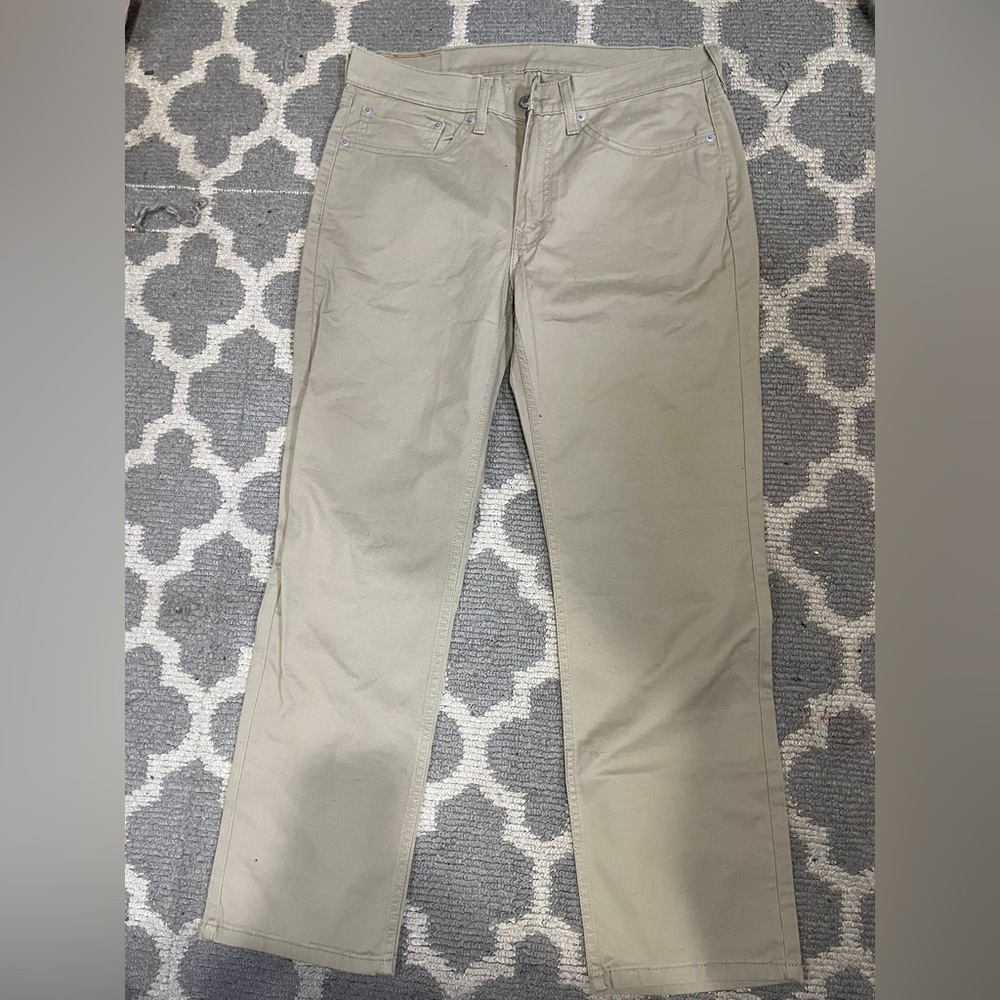 Classic Tan Bootcut Jeans for Men